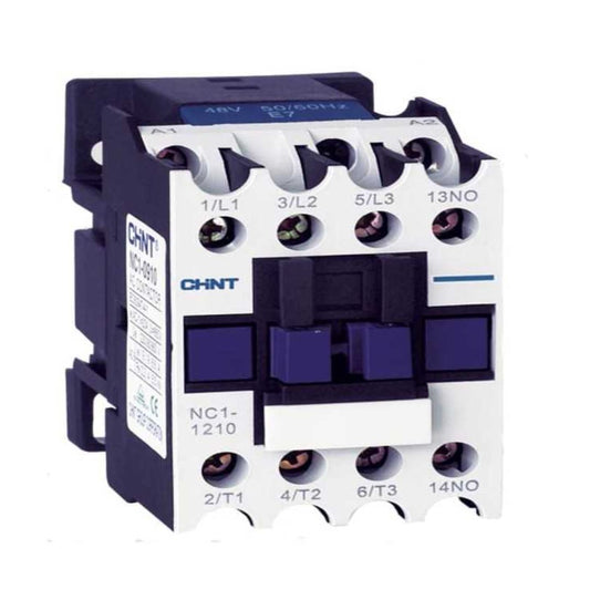 Contactor NC1, 25A 3P más 1NA 11KW (AC3/380V) control 220 Vac