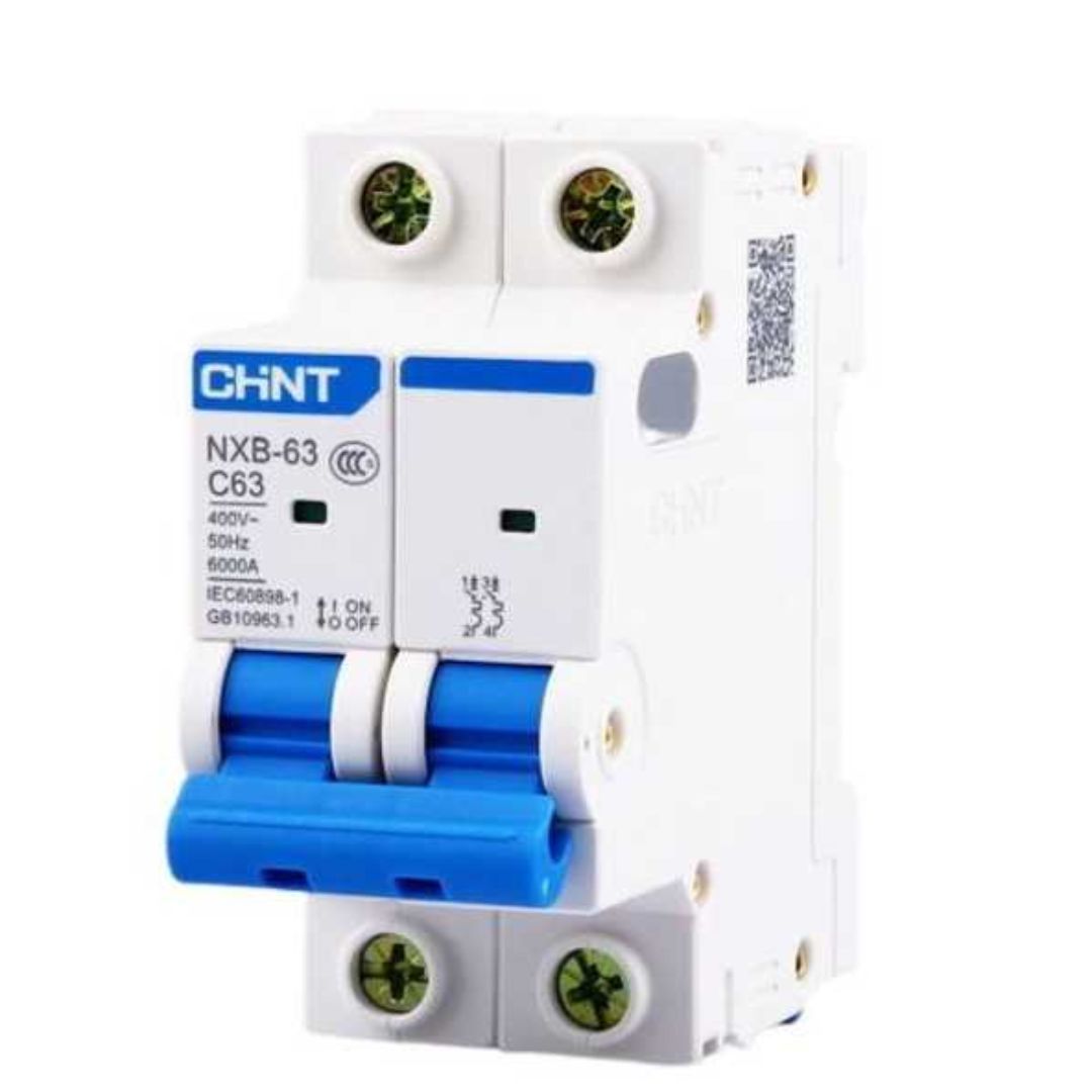 Interruptor 2Px10A 6kA curva C, NXB-63